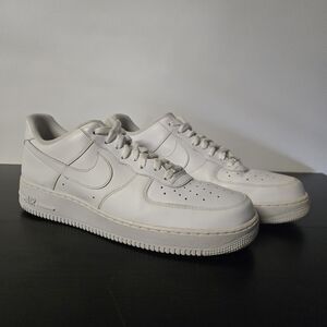 Nike Air Force 1 Low '07 Men’s Shoes Sneakers Size 13 Triple White 315122-111